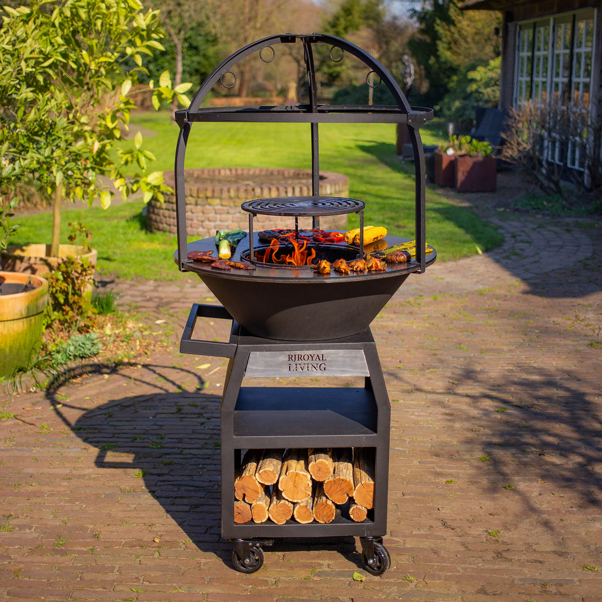 Jaula Plancha BBQ 80cm Ø