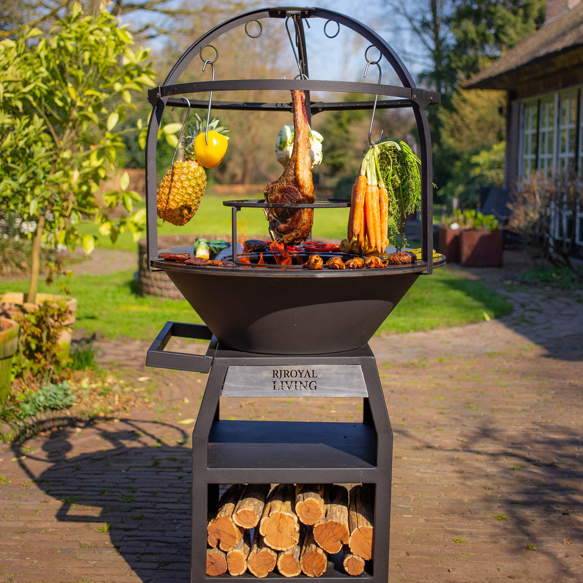 Jaula Plancha BBQ 80cm Ø